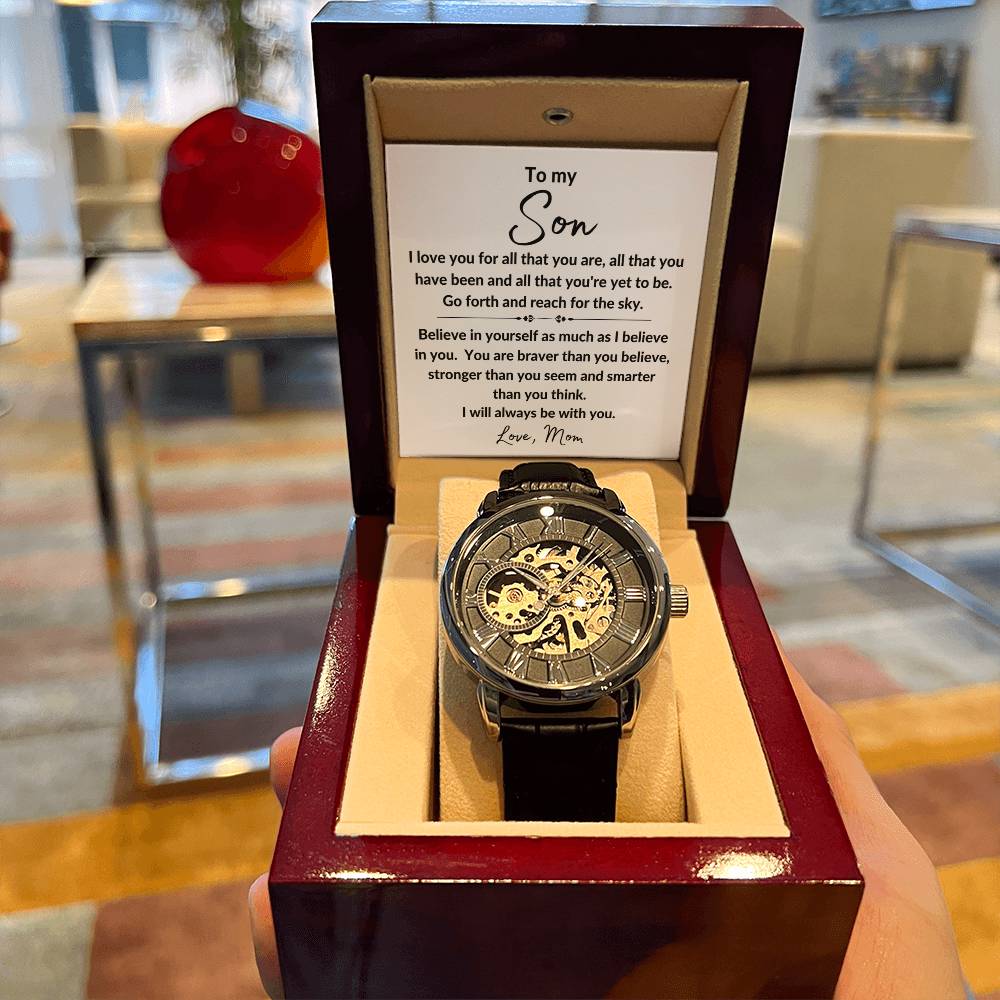 To My Son All That You Are Openwork Watches