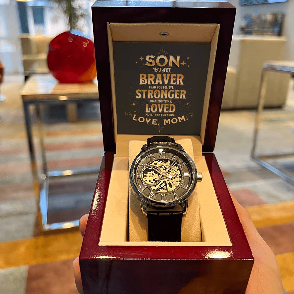 Son - You Are Braver Than You Believe - Openwork Watch