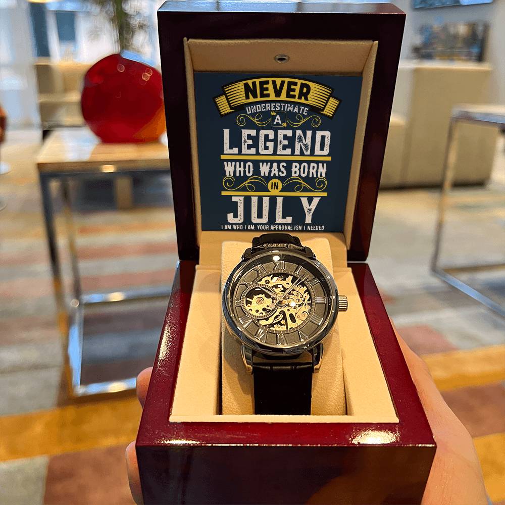 July Legend Love Openwork Watches