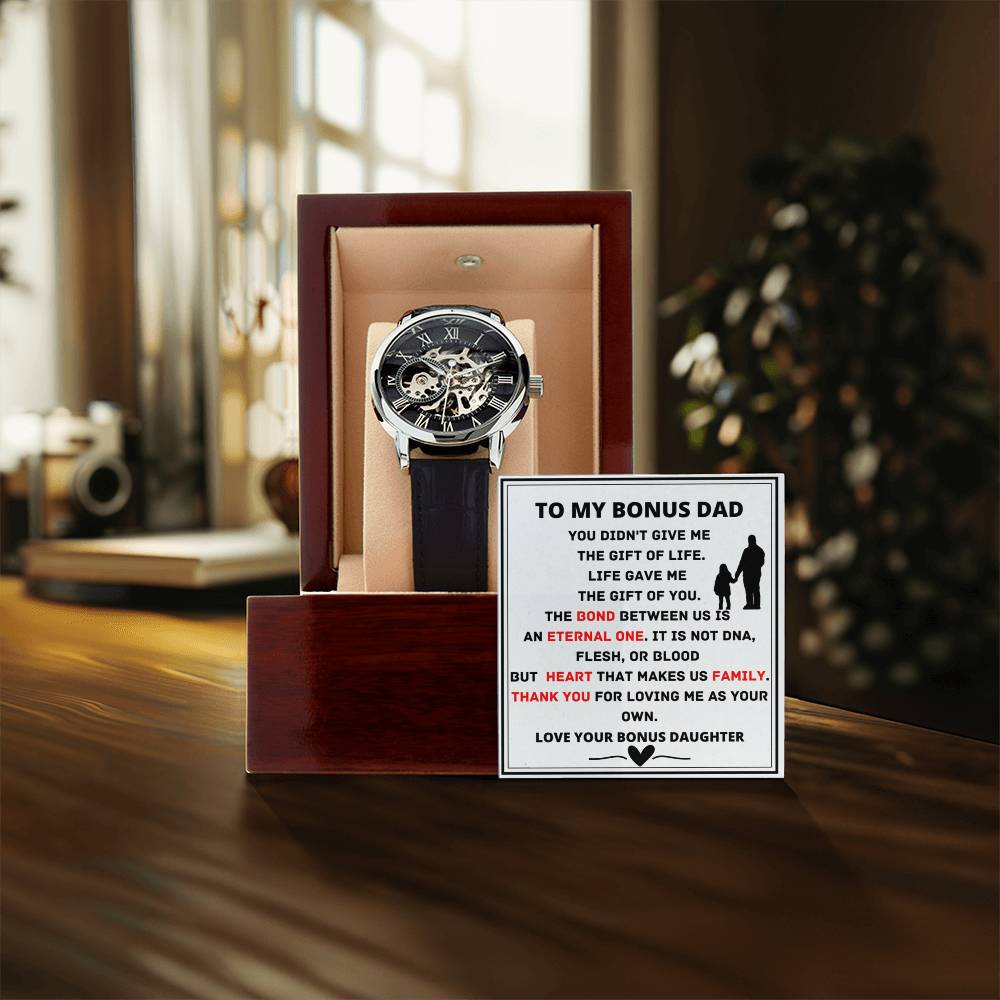 Men's Openwork Watch Gift For Bonus Dad 2
