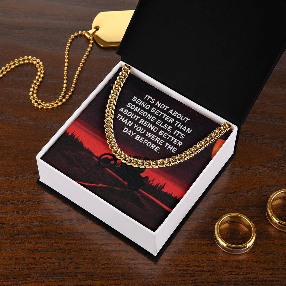Better Than Before Cuban Link Necklace For Men Cuban Link Chain