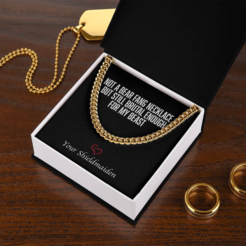 Boyfriend Husband Gift Cuban Link Chain