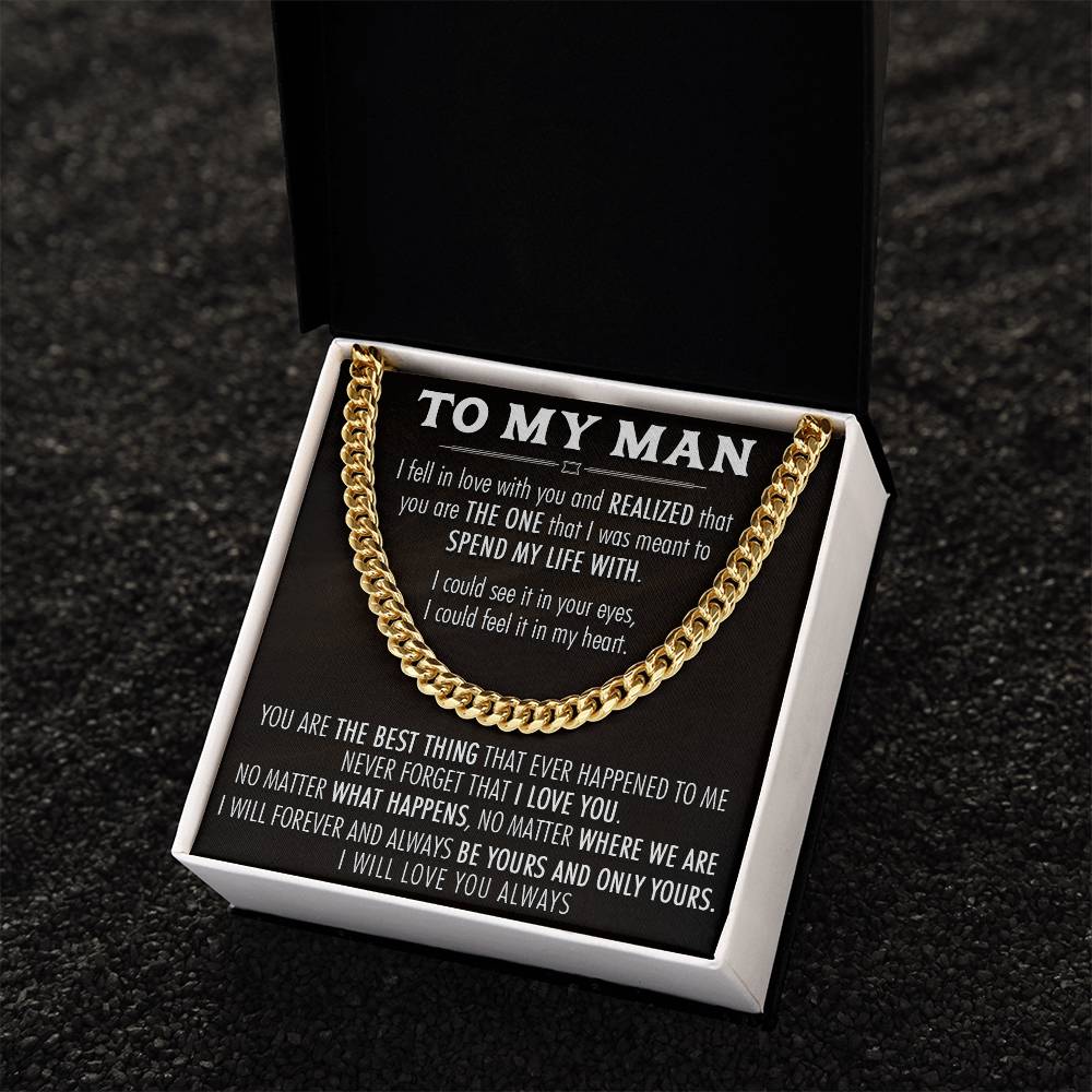 Gift For Your Man - Spend My Life - Cuban Link Cuban Link Chain