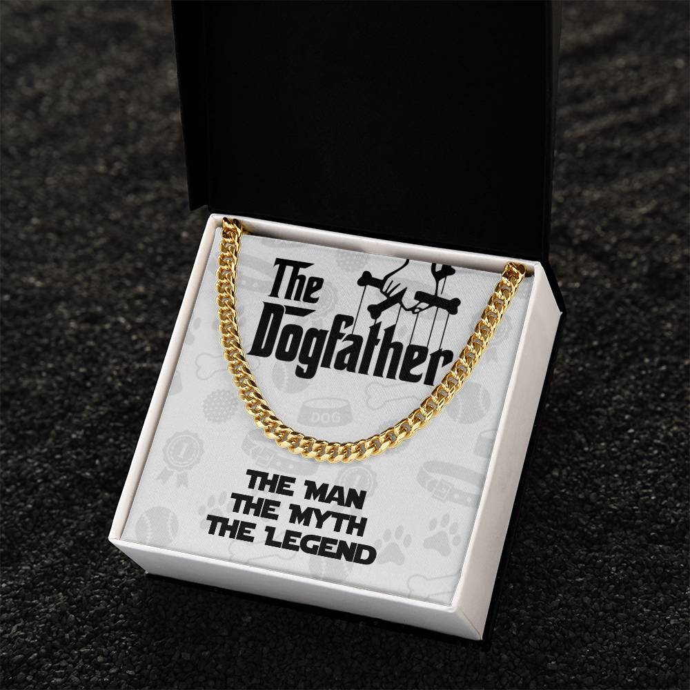 Dog Dad Jewelry For Him Necklace For Men Gifts For Dog Lovers Chains For Men Gifts For Boyfriend Link Chain Gifts From Cuban Link Chain