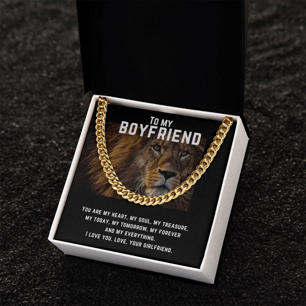 Cuban Link-5Mm-Chain-Boyfriend Cuban Link Chain