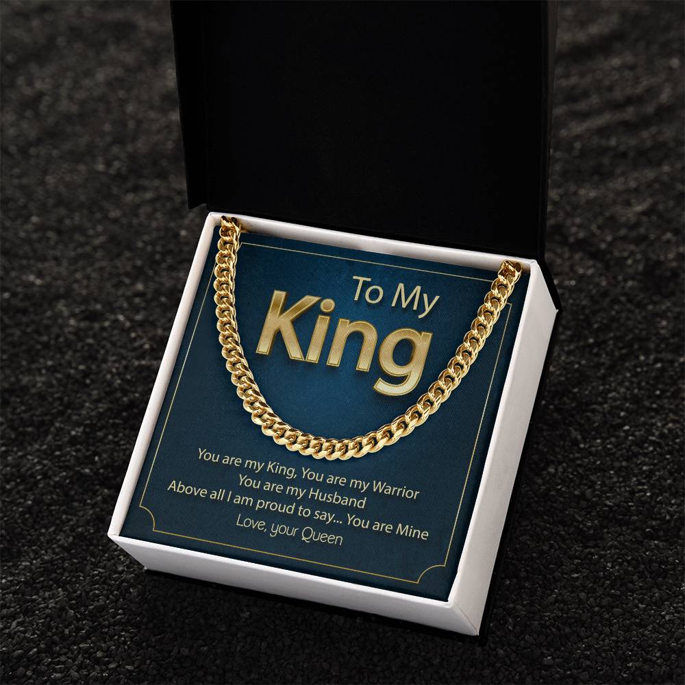 My King - Link Chain Necklace Cuban Link Chain