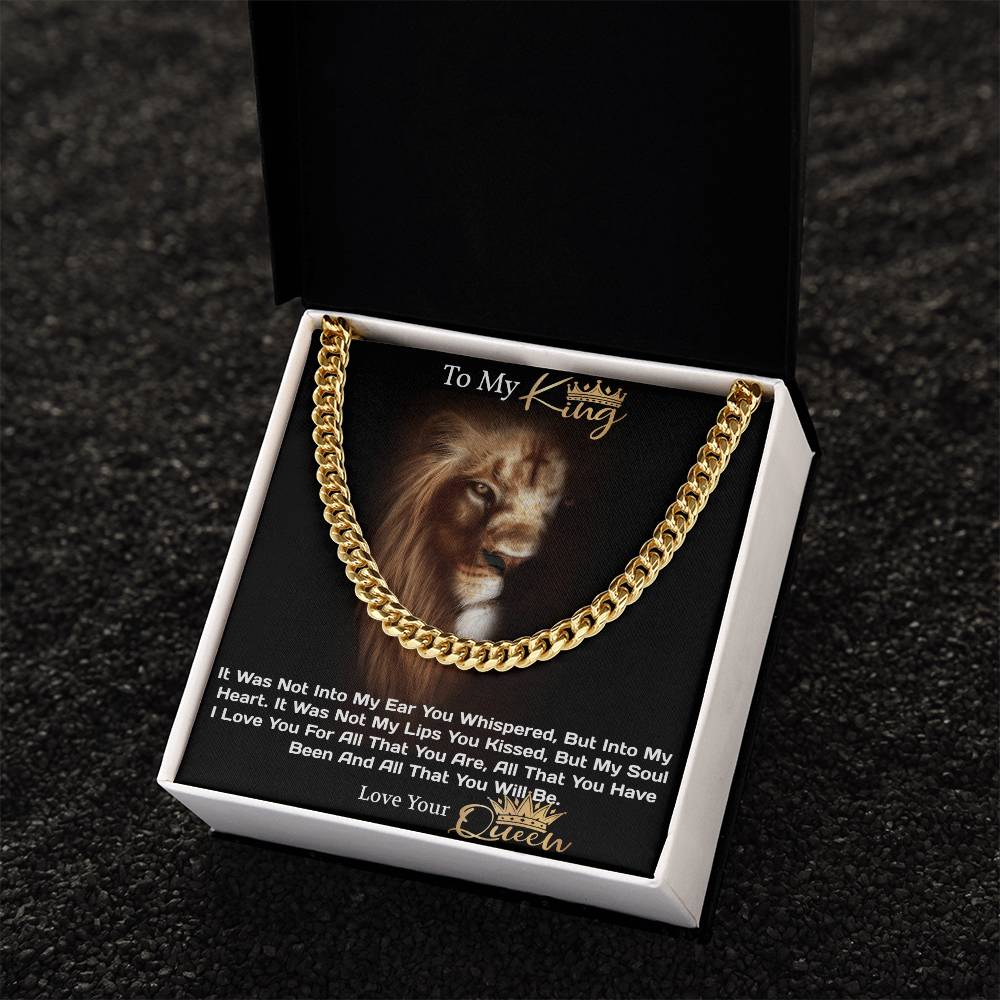 Love Of A King Cuban Link Chain