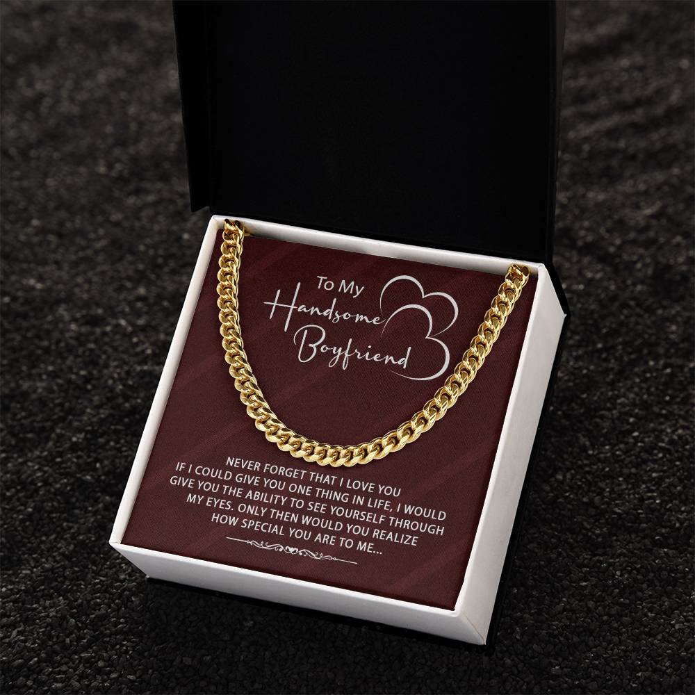 Stylish Gift For Boyfriend ? Cuban Link Chain Necklace