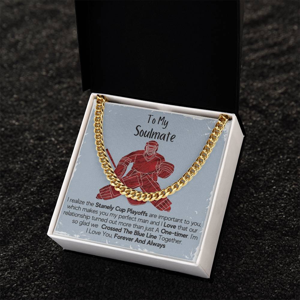 Make Your Soulmate Smile With This Stainless Steel Necklace Cuban Link Chain