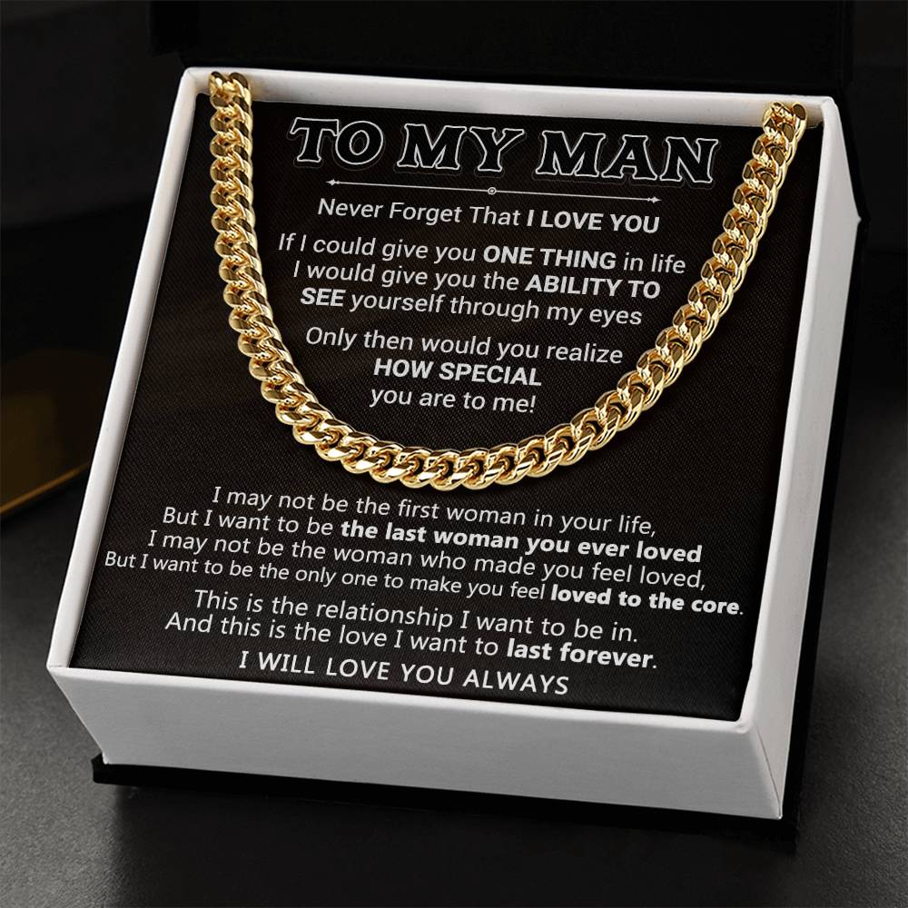 Gift For Your Man - In Your Life - Cuban Link Cuban Link Chain