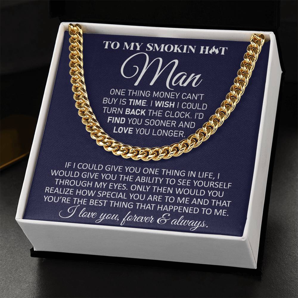 My Man - Find You Sooner Cuban Link Chain