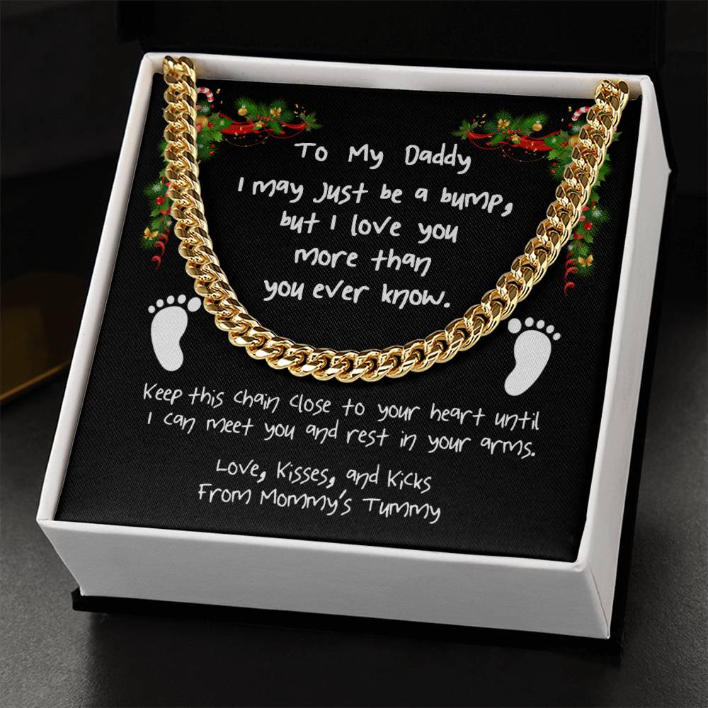 Future Dad Cuban Link Chain Necklace