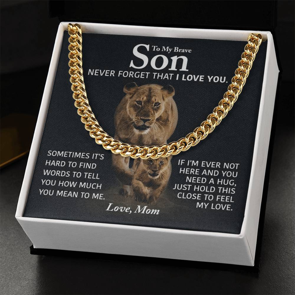 Son - To Feel My Love - Cuban Link Chain