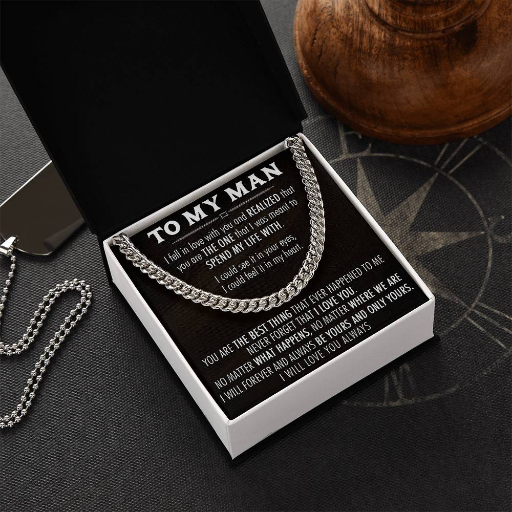 Gift For Your Man - Spend My Life - Cuban Link Cuban Link Chain
