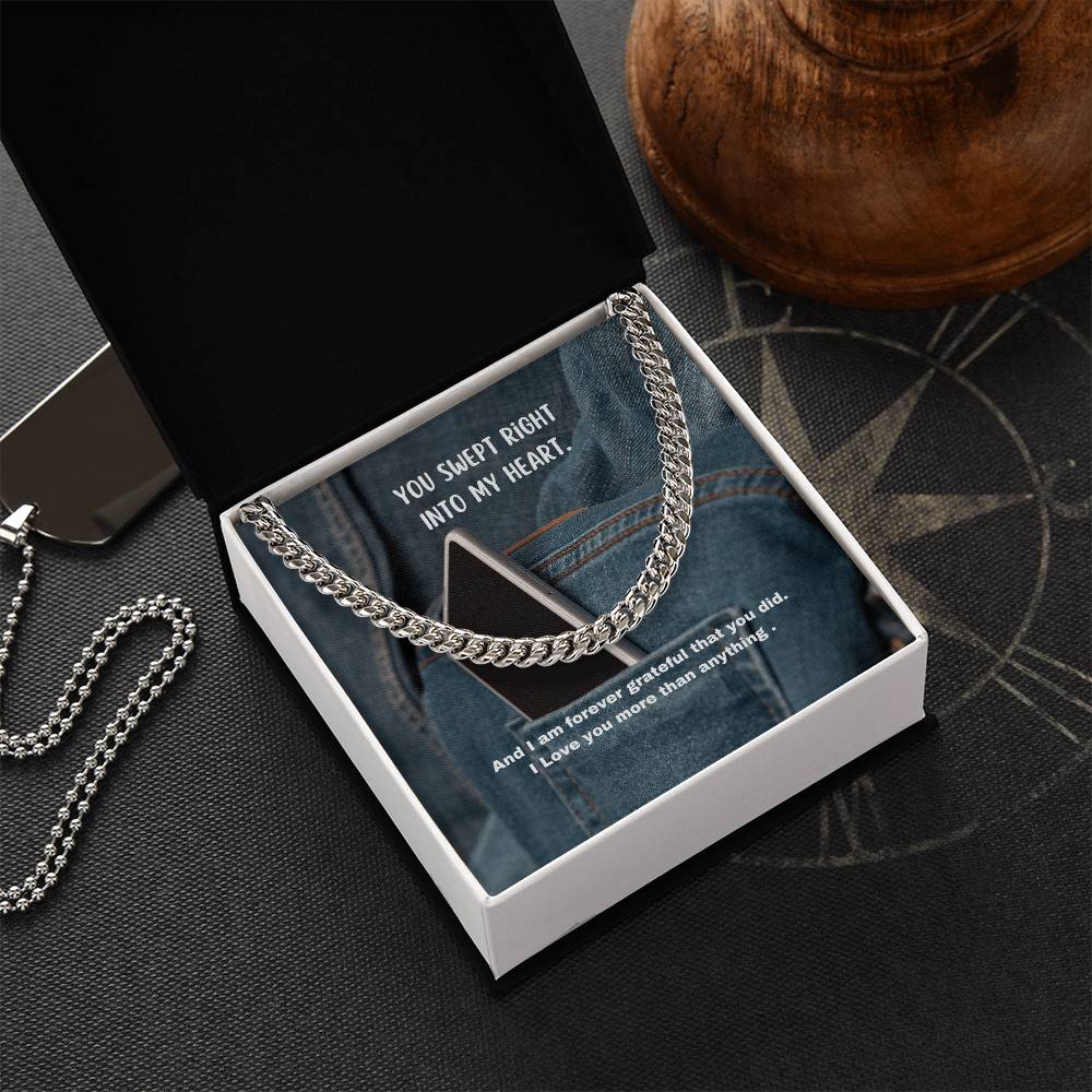 Cuban Link Chain And Message Of Love!