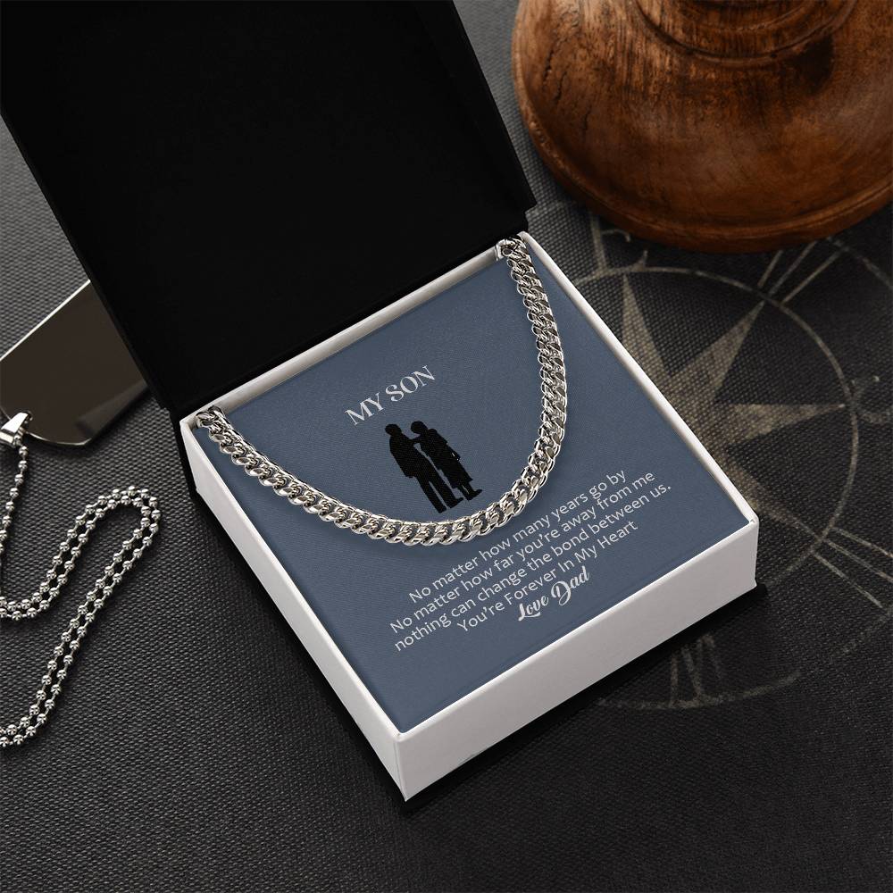 Gift For Son - Cuban Chain Link - Christmas Gift For Son Cuban Link Chain