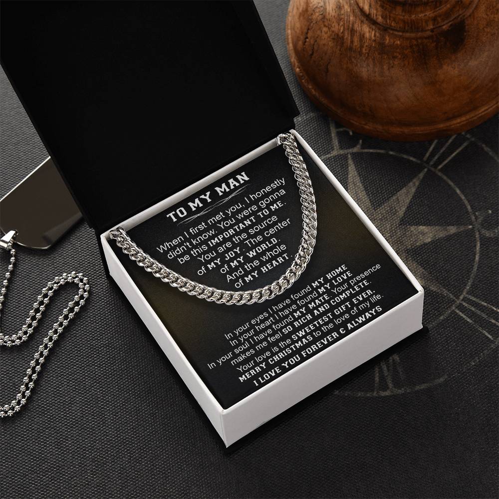 Gift For Your Man - Honest - Cuban Link Cuban Link Chain