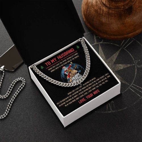 Perfect Christmas Gift For Husband Cuban Link Chain