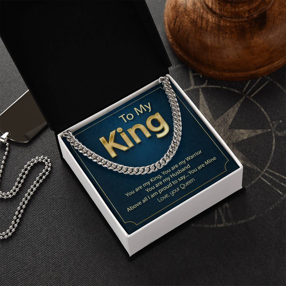 My King - Link Chain Necklace Cuban Link Chain