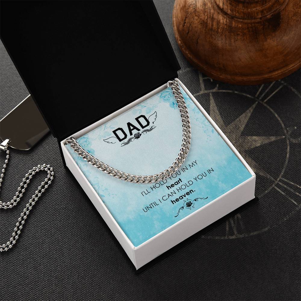 Love You Dad Cuban Link Chain