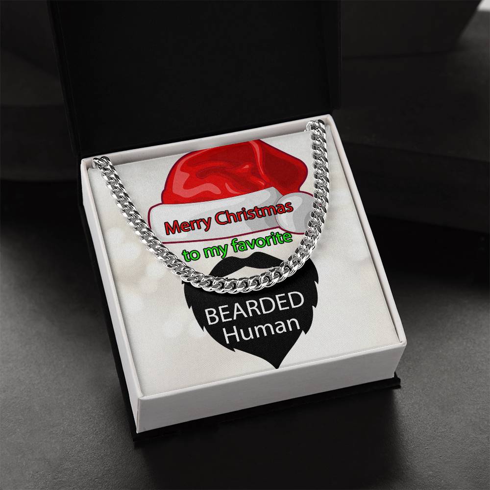 Favorite Bearded Human Cuban Link Chain