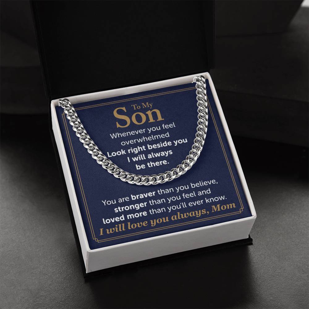 Perfect Gift For Son Cuban Link Chain