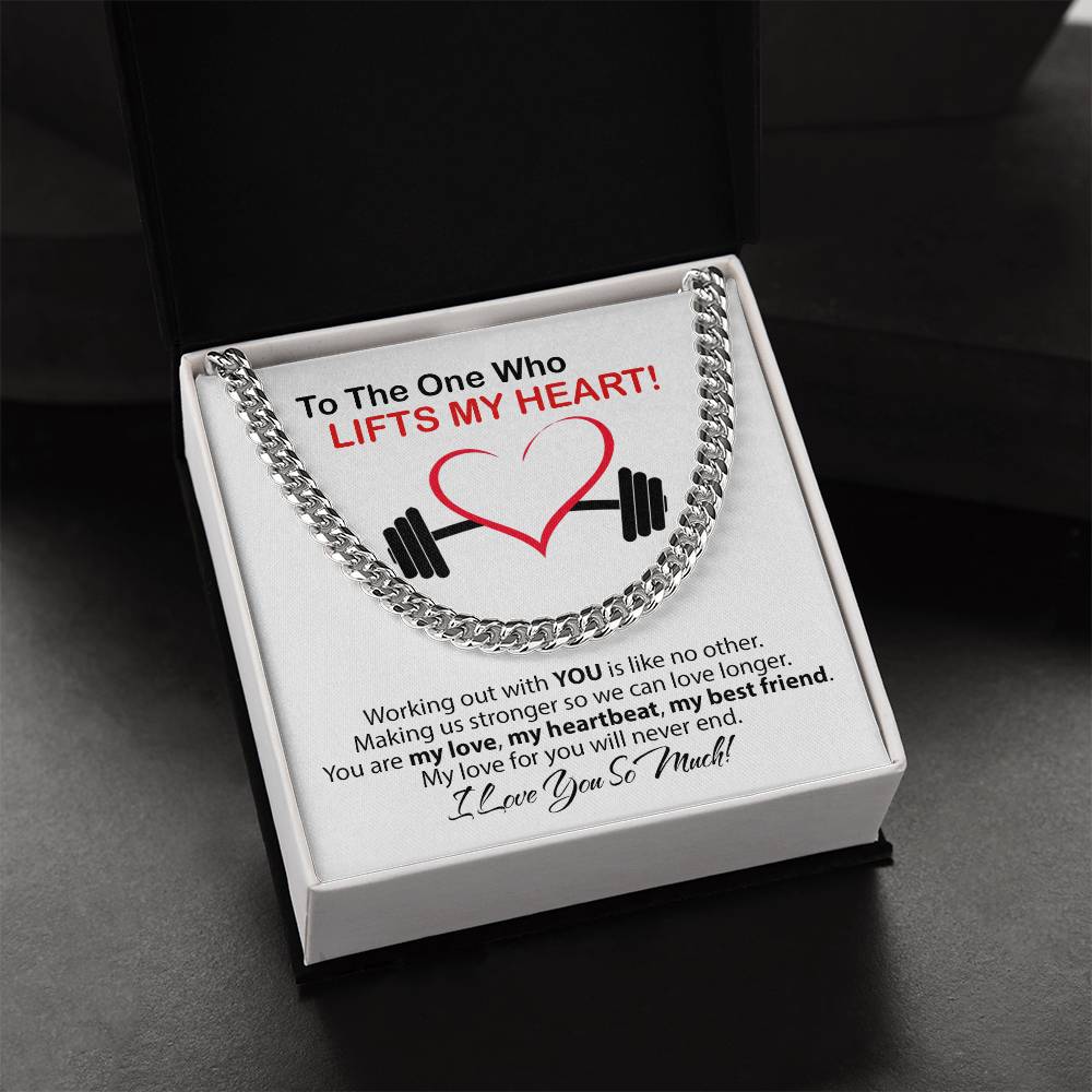 Cuban Link Chain Lifts My Heart