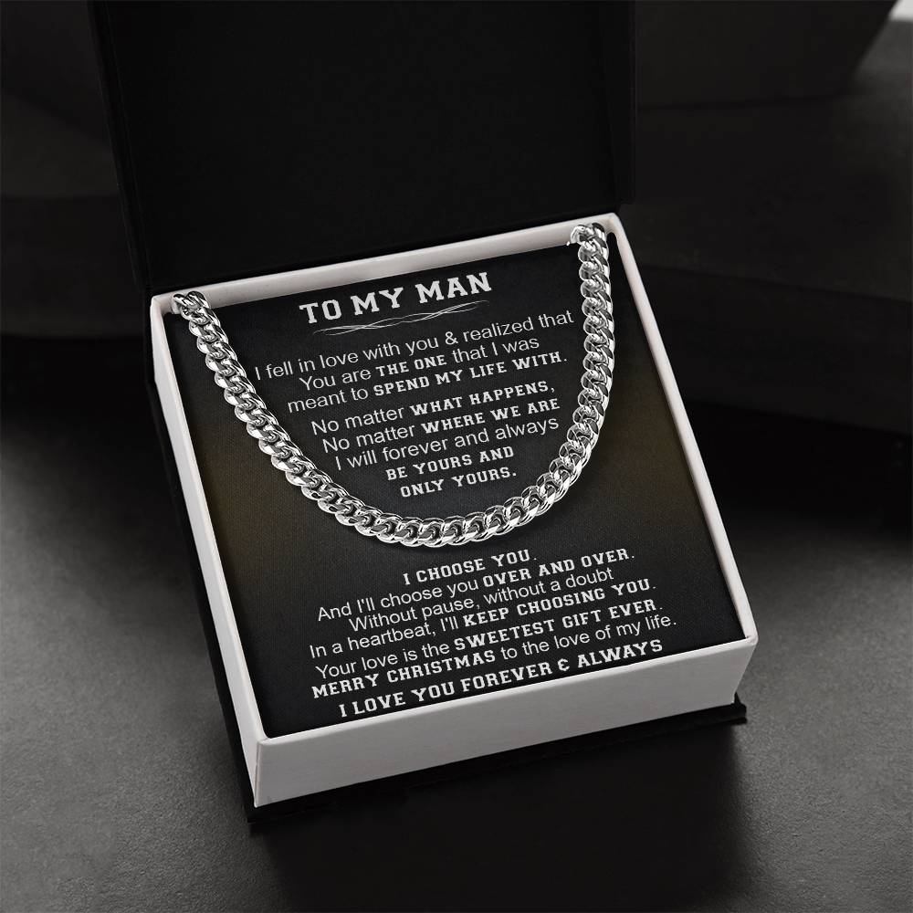 Gift For Your Man - Without Pause - Cuban Link Cuban Link Chain