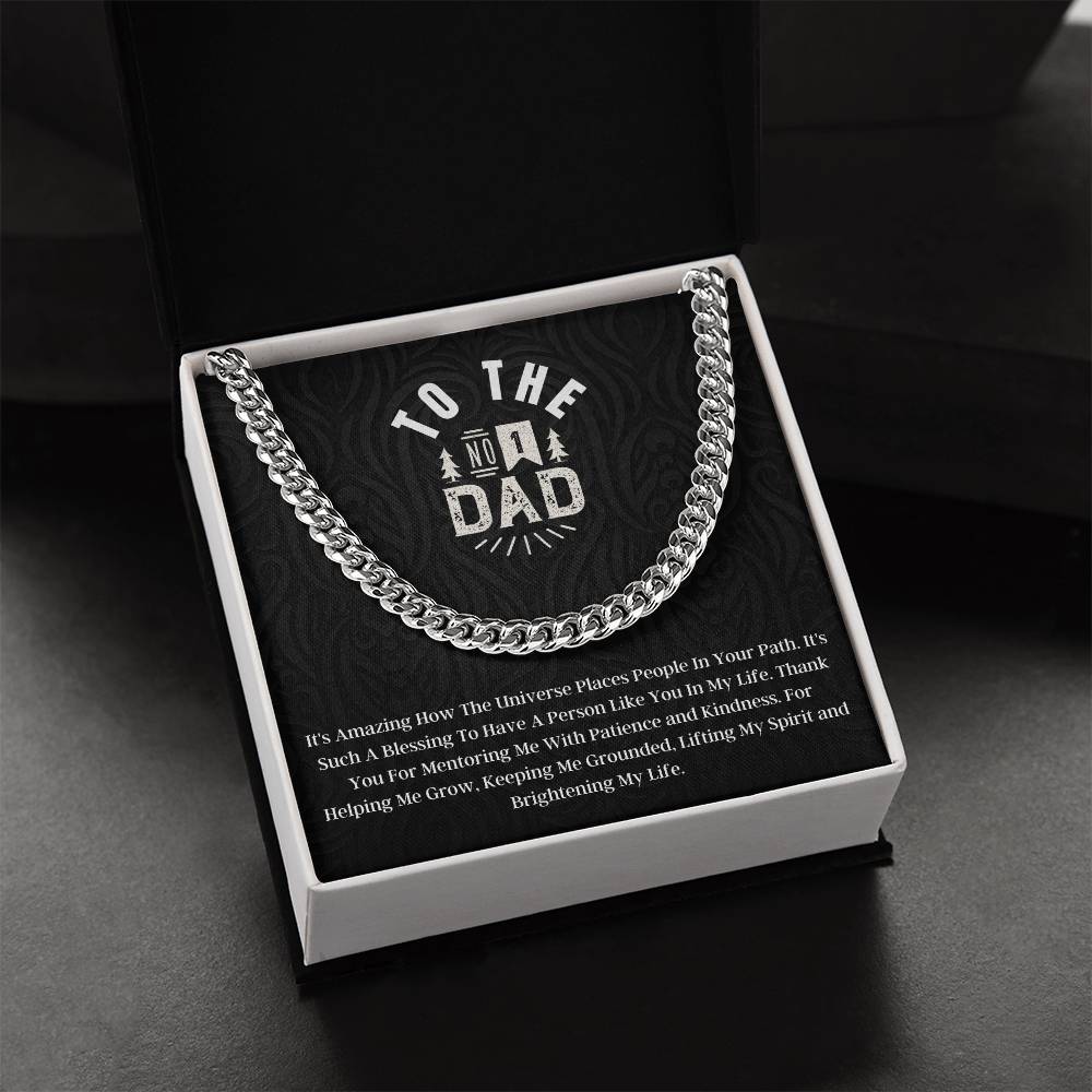 Christmas Gift For Dad-Father Birthday Gift-Dad Birthday Gift Cuban Link Chain