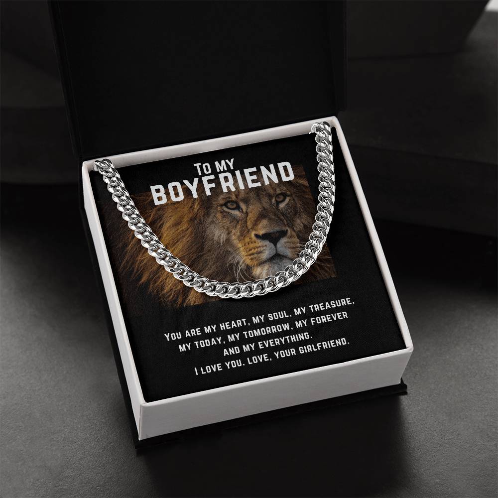 Cuban Link-5Mm-Chain-Boyfriend Cuban Link Chain