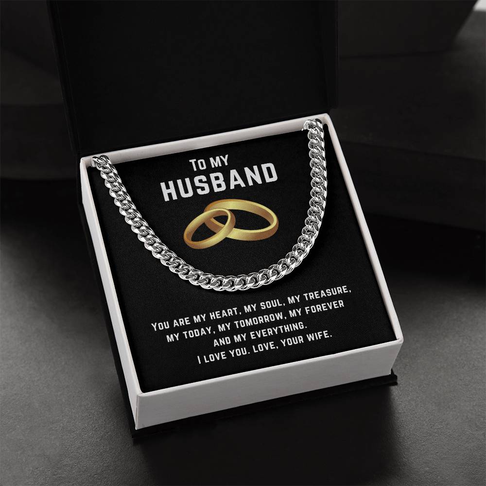 Cuban Link Chain Husband