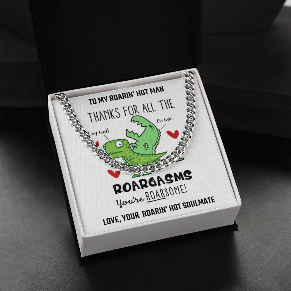 Hilarious Valentine Gift For Your Man Cuban Link Chain