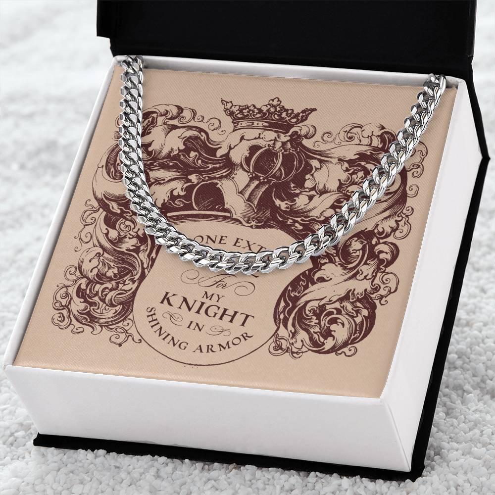 Gift For Army Husband Gift For Police Officer Gift For Militaryboyfriend Cute Romantic Gift For Him Cuban Link Chain