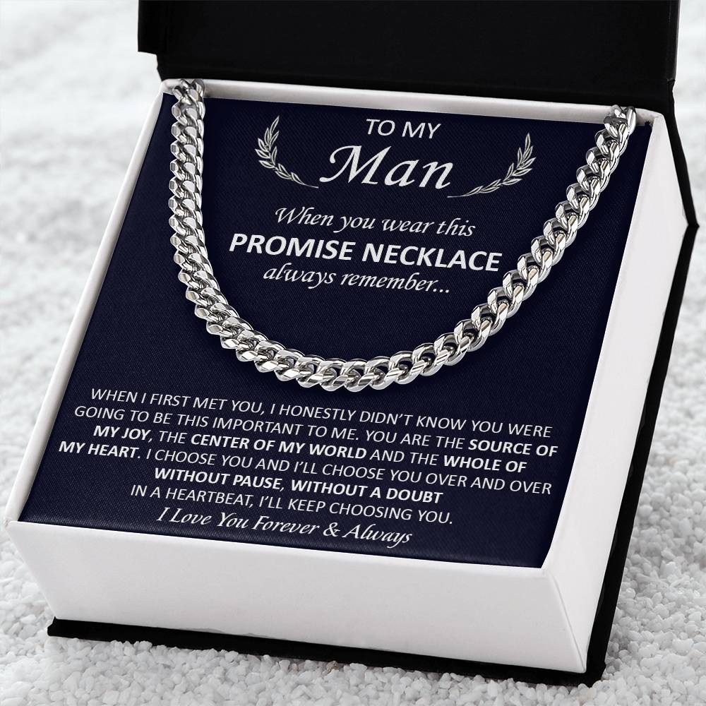 Gift For Your Man - Honest - Cuban Cuban Link Chain