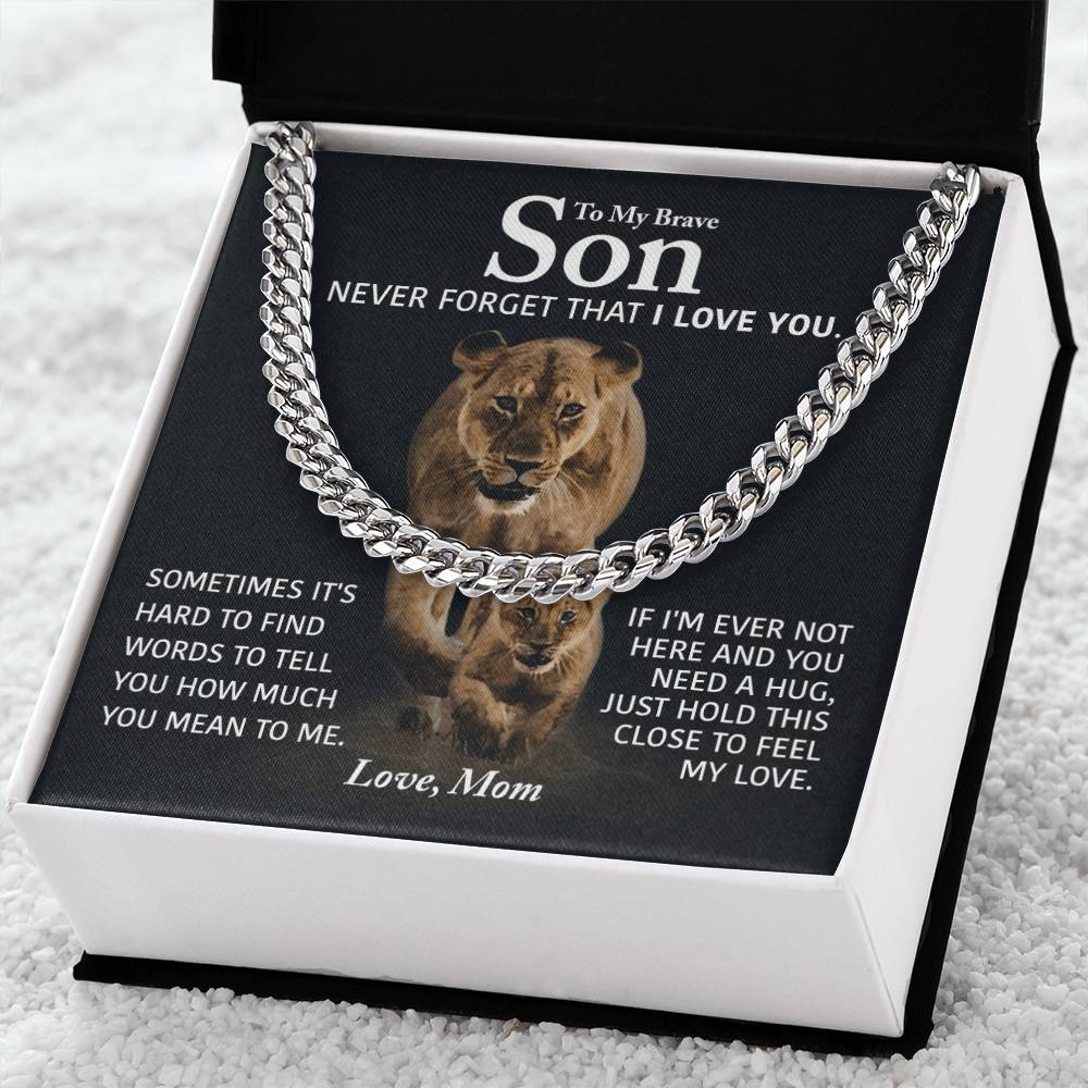 Son - To Feel My Love - Cuban Link Chain