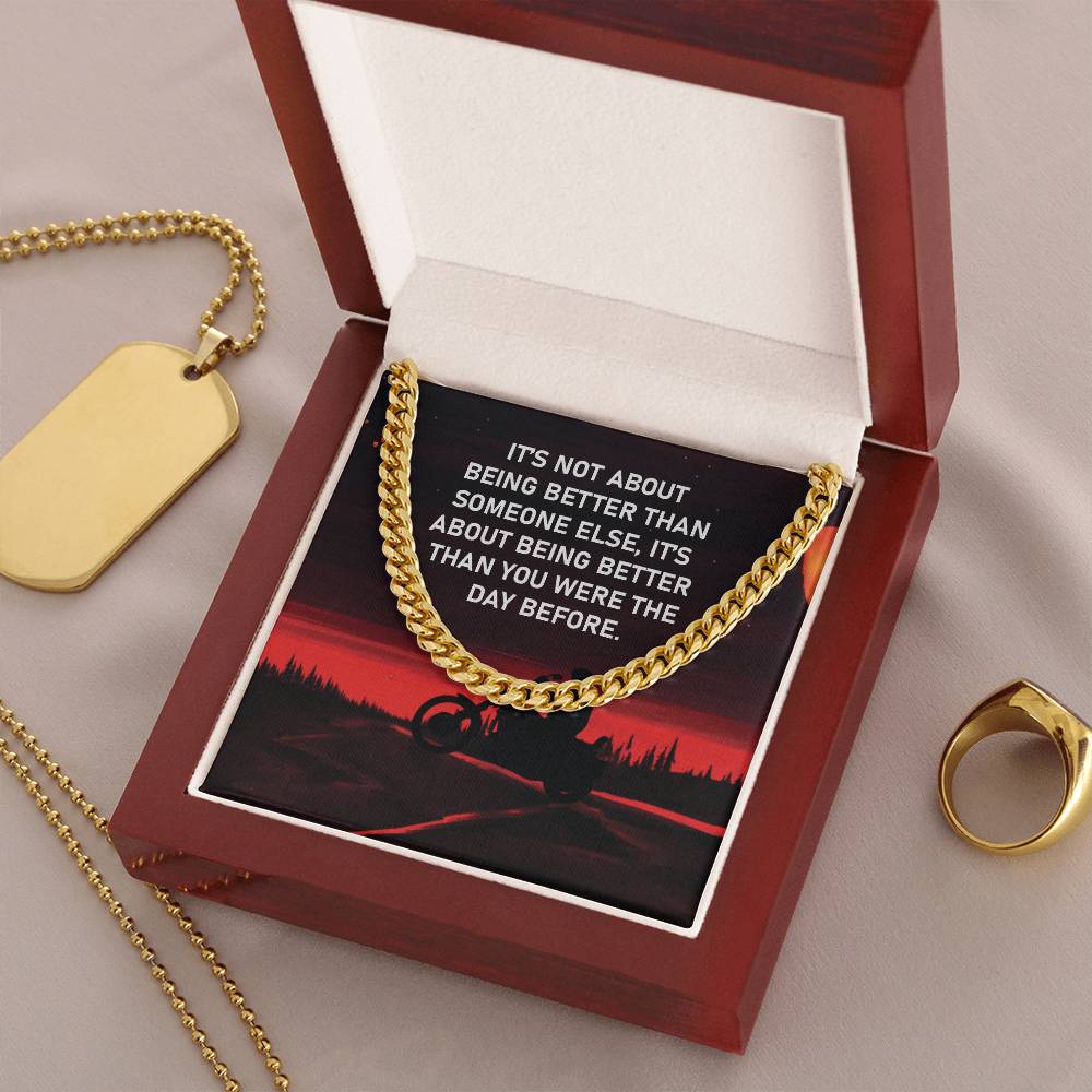 Better Than Before Cuban Link Necklace For Men Cuban Link Chain