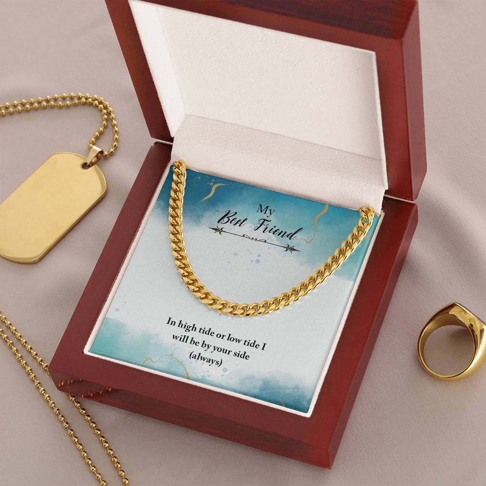 My Best Friend Cuban Link Chain