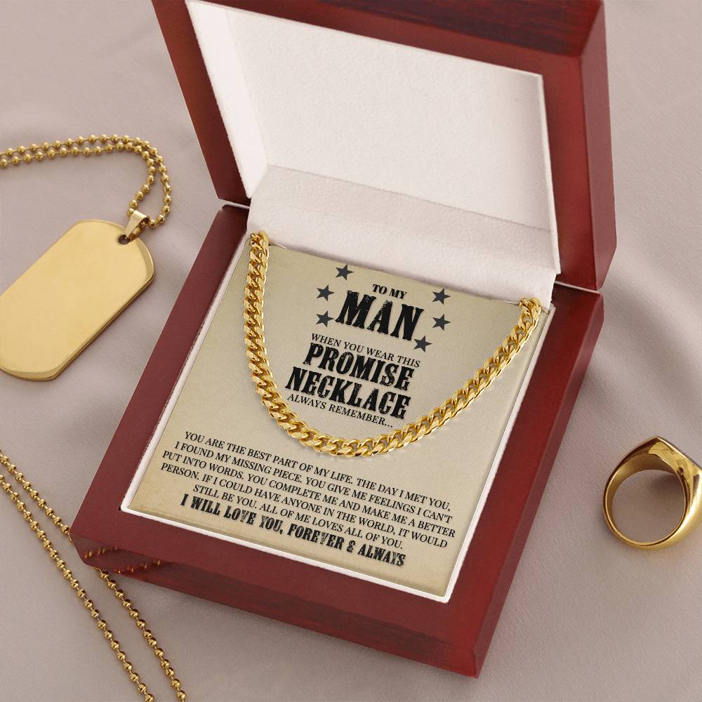 You Are The Best Part Of My Life - Cuban Link Chain Necklac