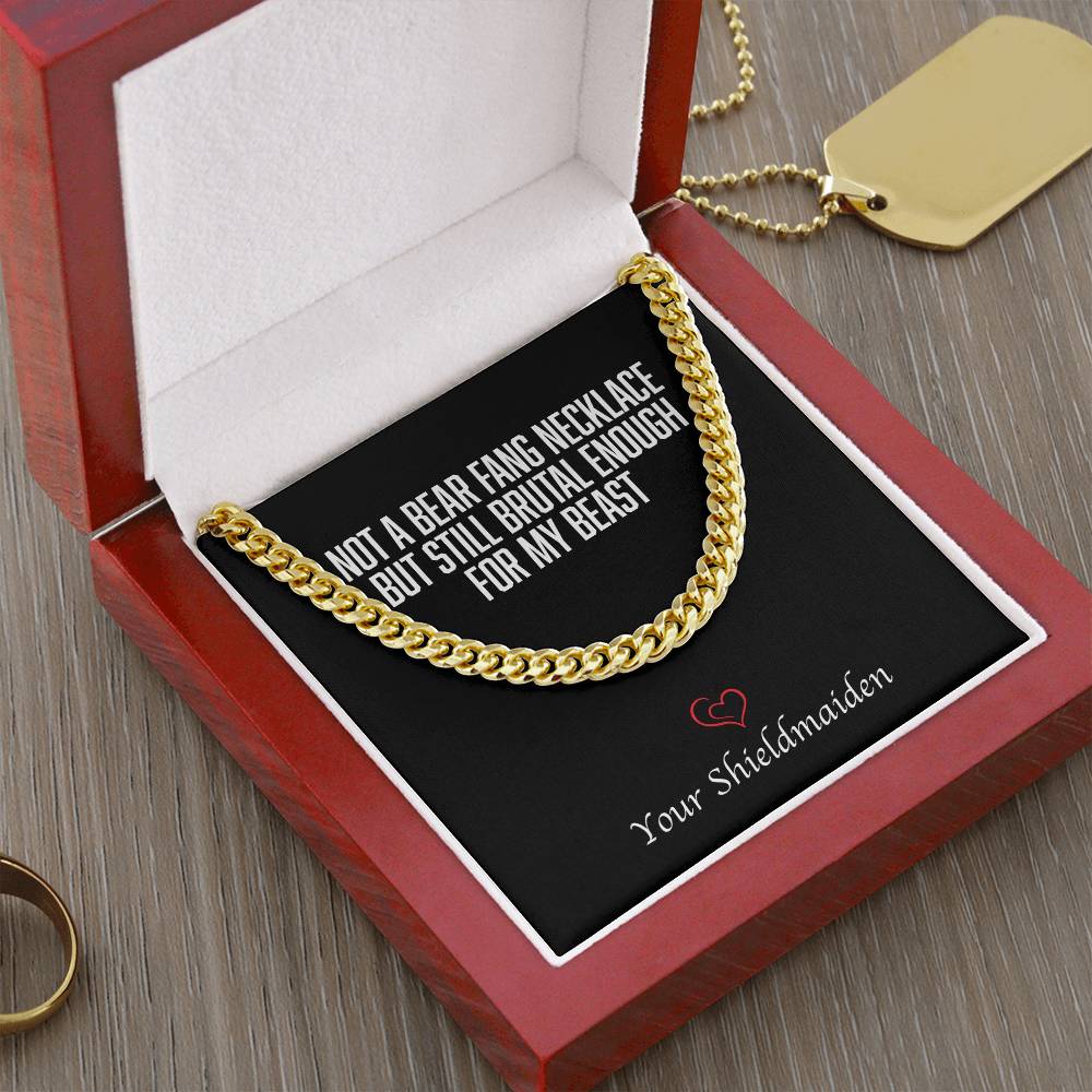 Boyfriend Husband Gift Cuban Link Chain