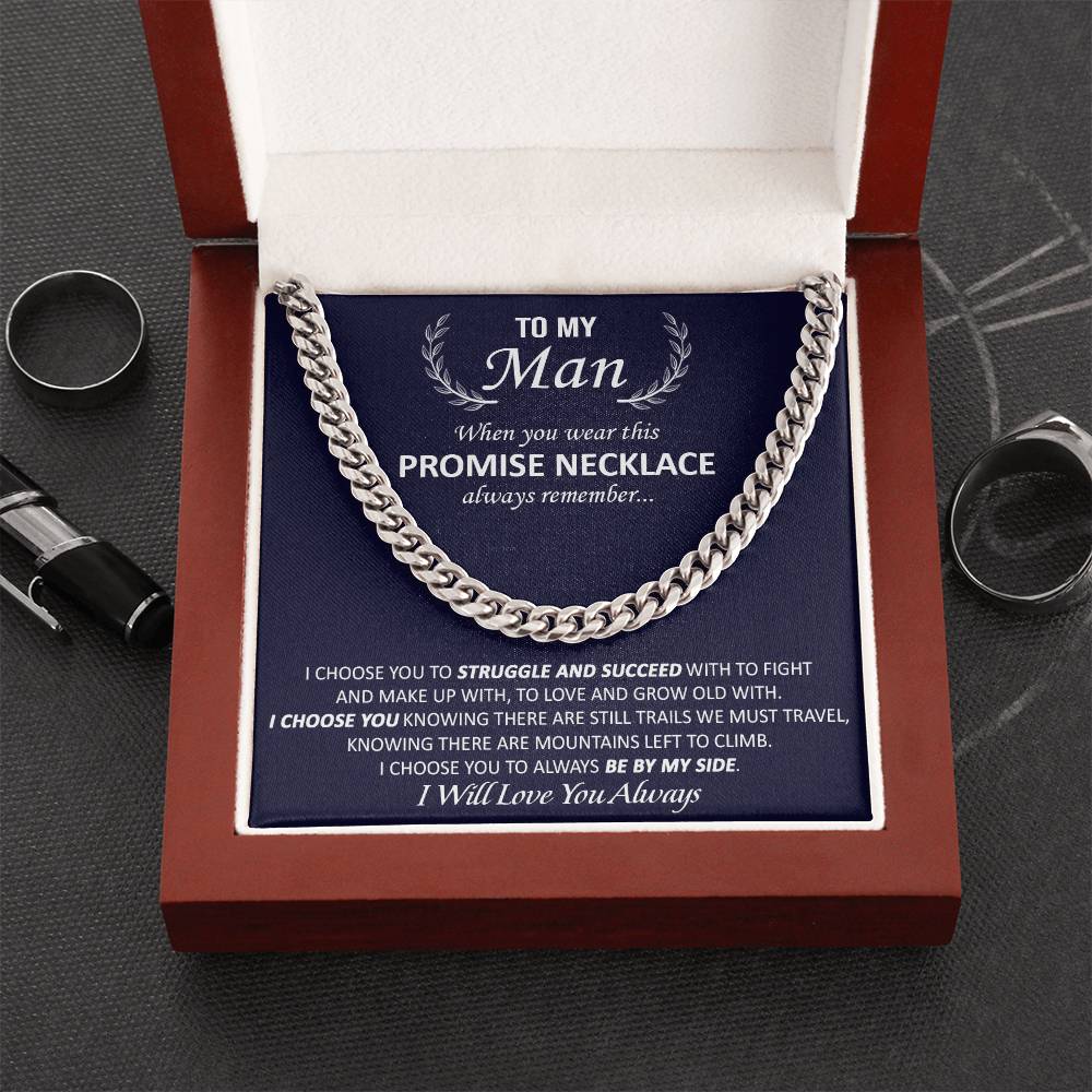 Gift For Your Man - Promise - Cuban Link Cuban Link Chain
