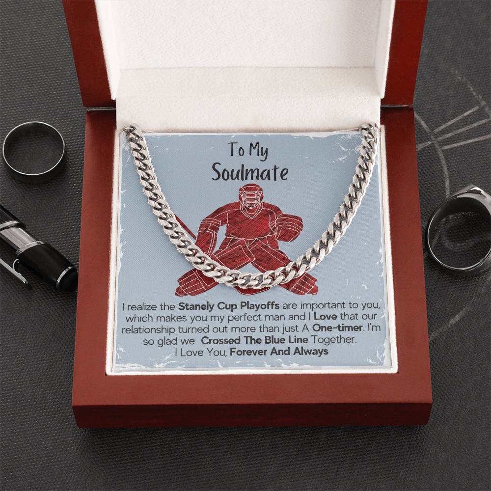 Make Your Soulmate Smile With This Stainless Steel Necklace Cuban Link Chain