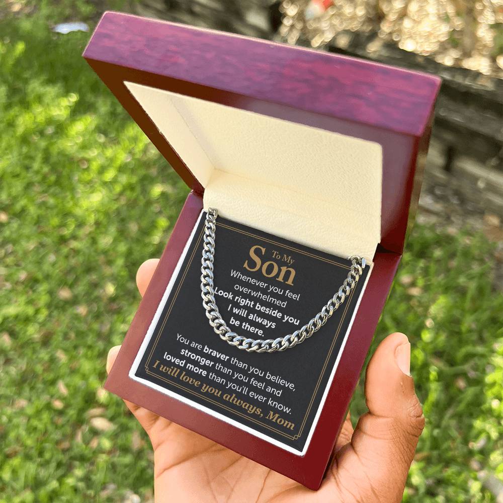 Perfect Gift For Son Cuban Link Chain