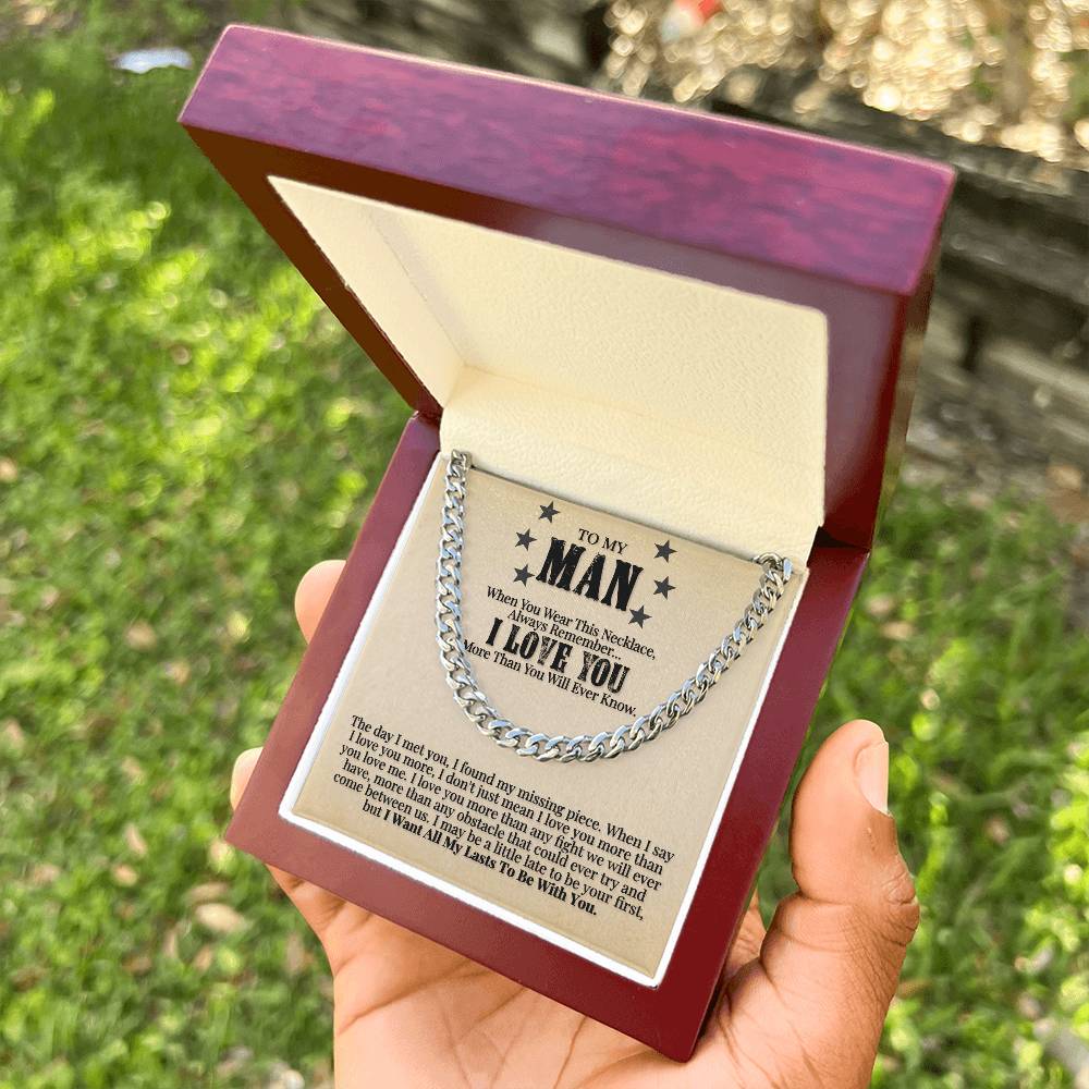 More Than You Will Ever Know - Cuban Link Chain Necklace