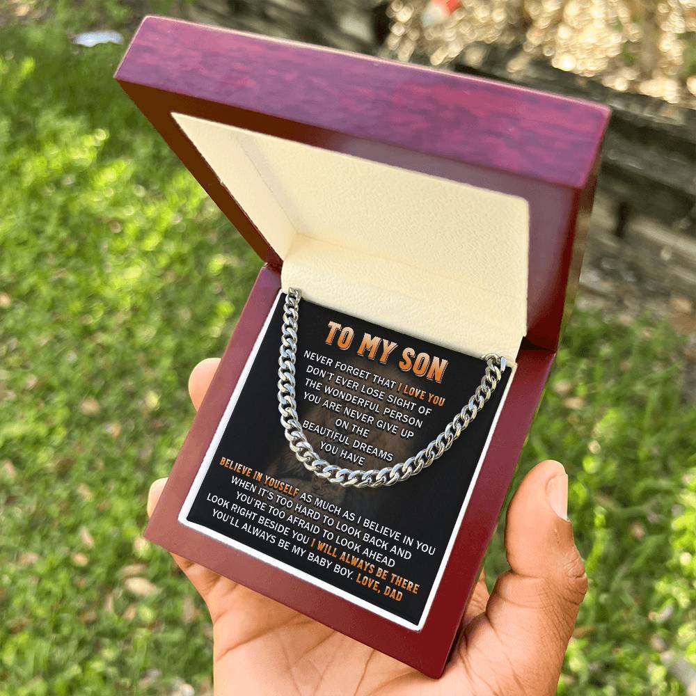 Gift For Son - Beautiful Dream - Cuban Link Cuban Link Chain