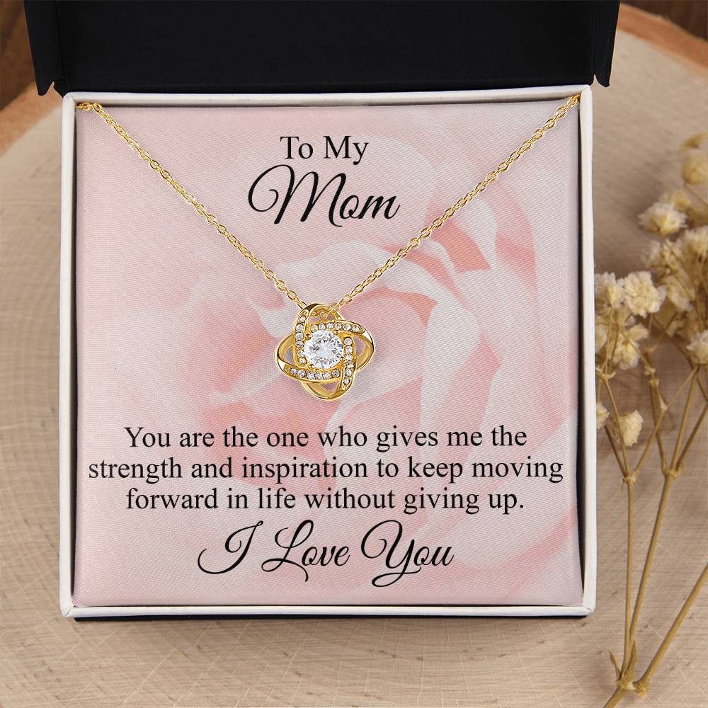 Mothers Day Gift Idea Mothers Day Necklaces For Mom From Daughter Mothers Day Gift From Daughter Gifts For Mom Birthday Gift From Son Love Knot Necklace