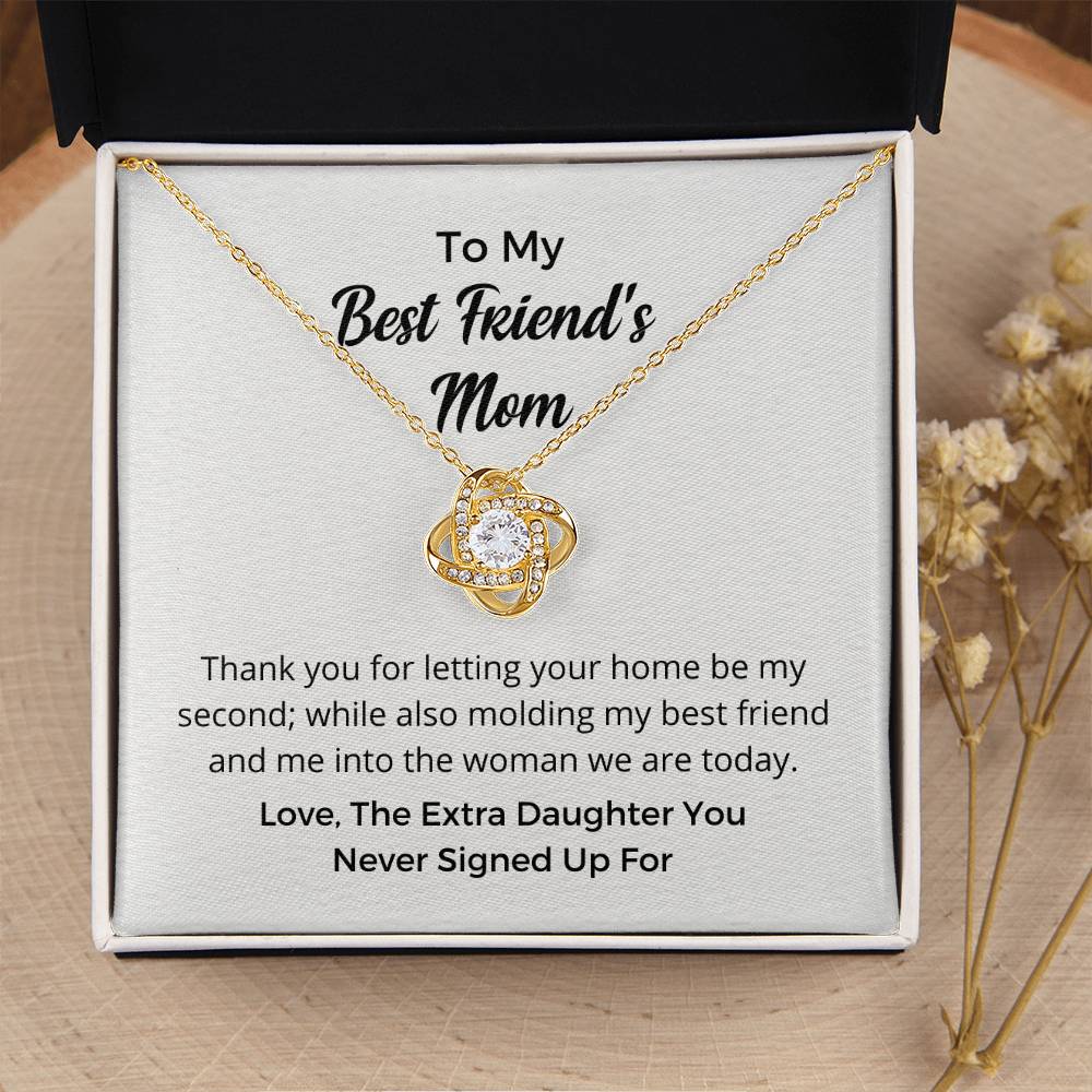 Best Friend's Mom Ne Love Knot Necklace
