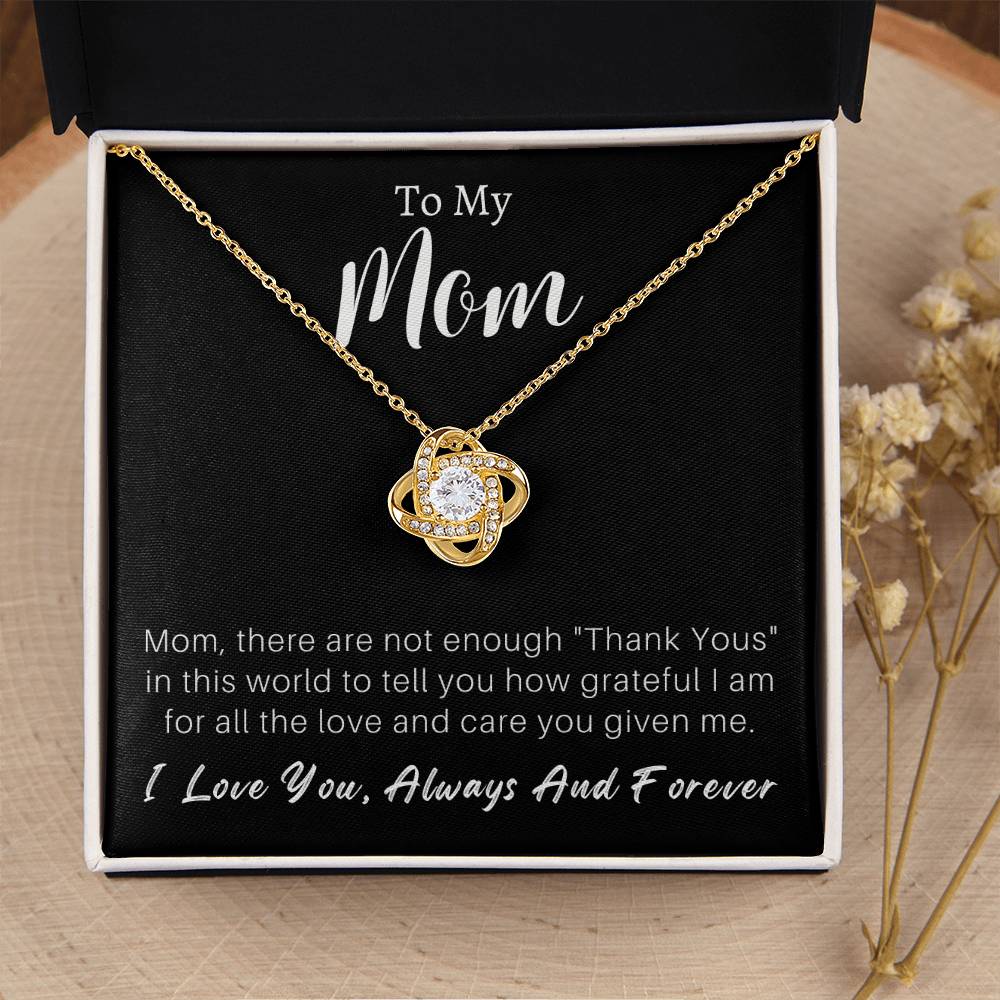Mother's Day Or Just To Say I Love You - Love Knot Necklace - 22 Love Knot Necklace