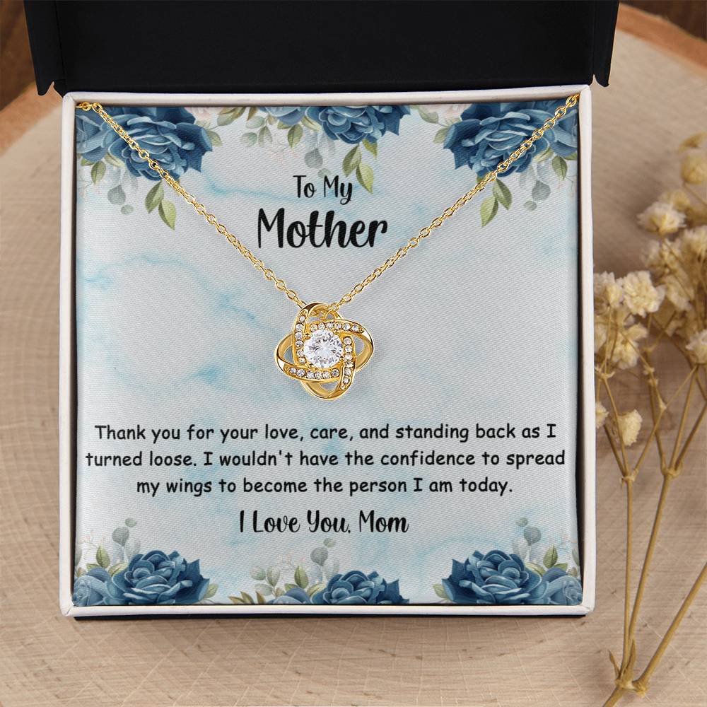 Mother's Day Or Just To Say I Love You Mom - Love Knot Necklace - 21 Love Knot Necklace
