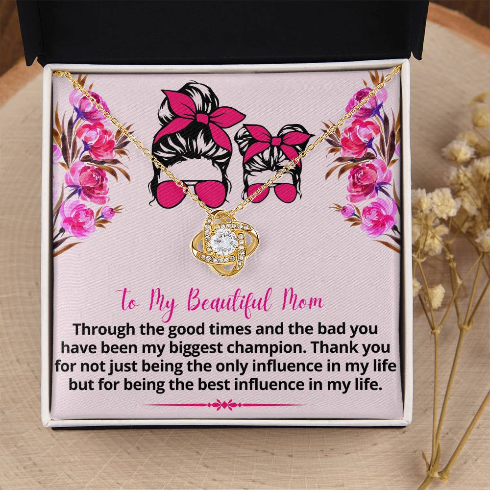 A Great Gift For Mom On Every Occasion - Love Knot Necklace 27 Love Knot Necklace