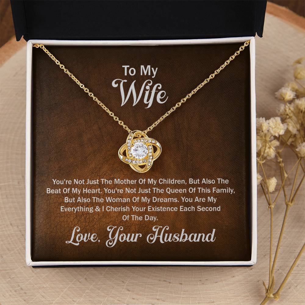 Beat Of Love Knot Necklace